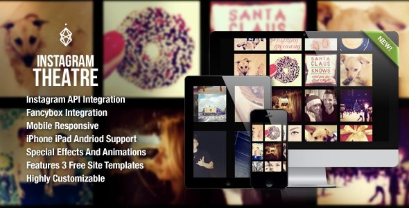 Instagram Theatre v1.7 - WordPress Instagram展示主题