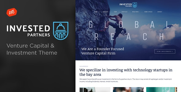 Invested (v2.2) 风险投资与投资WordPress主题