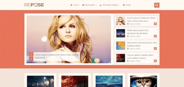 MyThemeShop Repose WordPress主题v1.3.0 - 响应式多功能博客主题