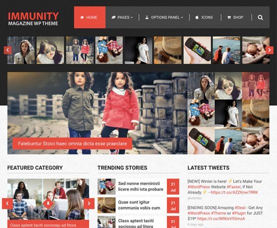MyThemeShop Immunity WordPress Theme v1.2.3 - 响应式多功能主题