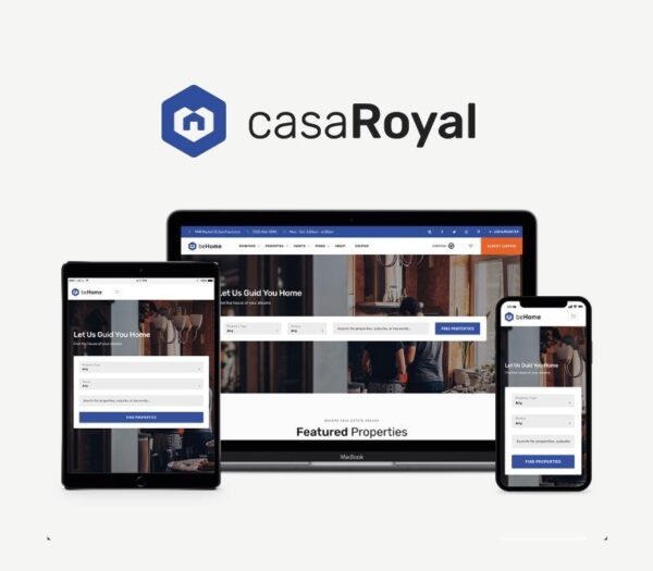 casaRoyal (v1.1.5) 房地产WordPress主题 - 专业房产网站解决方案