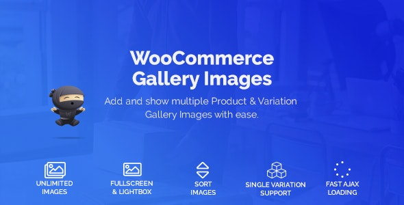 WooCommerce Product & Variation Gallery Images (v1.1.2) - WooCommerce产品与变体图库插件