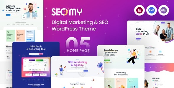 Seomy (v1.0.6) 数字营销与SEO机构WordPress主题
