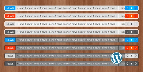 Modern News Ticker for WordPress (v1.9.0) - WordPress现代新闻滚动条插件