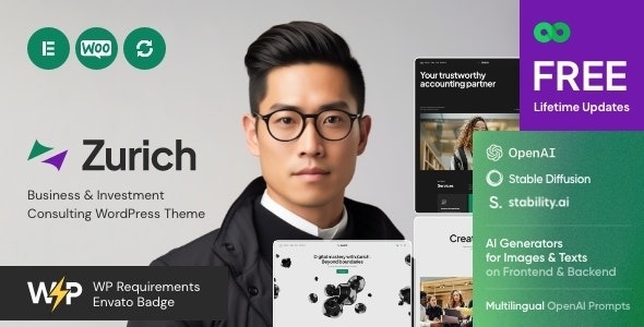 Zurich v1.1 Business & Investment Consulting WordPress Theme - 商业与投资咨询WordPress主题