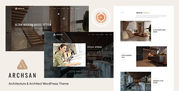 ArchSan v1.0 Architecture & Architect WordPress - 建筑设计师专用WordPress主题
