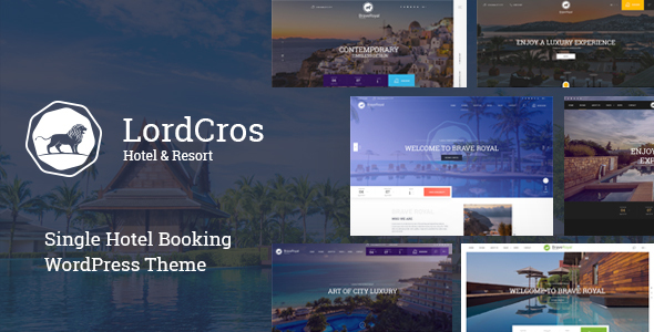 LordCros (v1.1.3) 酒店预订WordPress主题 - 专业酒店预订网站解决方案
