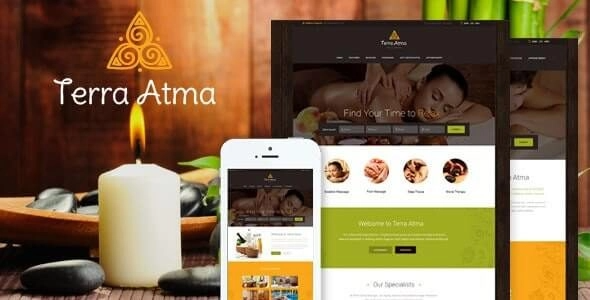 Terra Atma (v1.9) 水疗与按摩沙龙健康WordPress主题