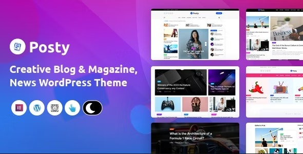 Posty v1.0 News Magazine WordPress Theme - 新闻杂志WordPress主题