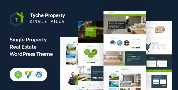 Tyche Properties (v3.4) 单属性房地产WordPress主题 - 专业房产展示解决方案