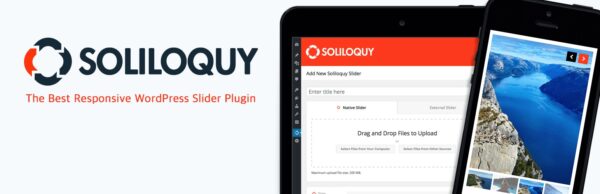 Soliloquy (v2.6.12) 最佳响应式WordPress滑块插件 + 所有附加包