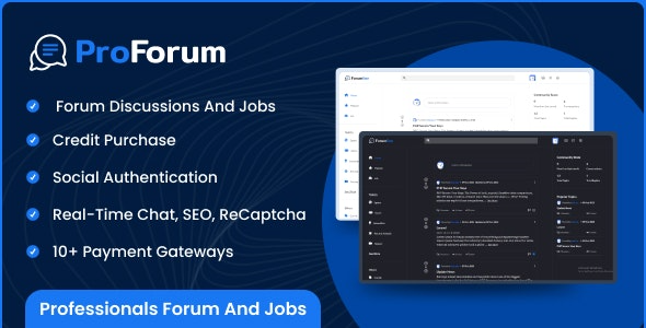 ProForum (v1.3.0) 专业论坛与职位招聘WordPress主题