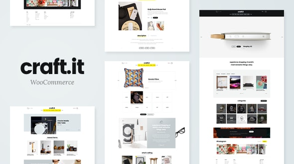 Craftit v2.3 Artisan Shopping WordPress Theme - 工匠风格购物主题