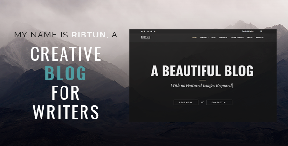 RibTun (v1.2) WordPress博客主题 - 专为作家设计