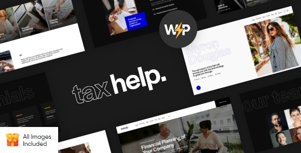 Tax Help (v2.16.0) 财务与商业会计顾问WordPress主题