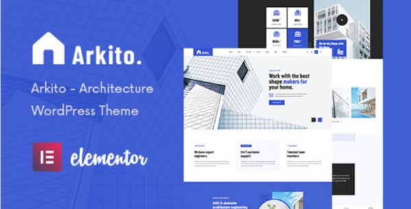 Arkito v1.0.1 Architecture WordPress Theme - 建筑行业专业WordPress主题