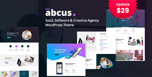 Abcus (v2.3) 应用与SaaS初创企业WordPress主题
