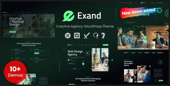 Exand (v1.0.5) 创意机构WordPress主题