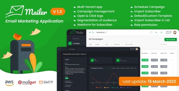 Mailer (v1.6) 电子邮件营销应用程序