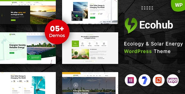 Ecohub v1.0.9 Ecology Solar WordPress Theme - 生态与太阳能能源WordPress主题