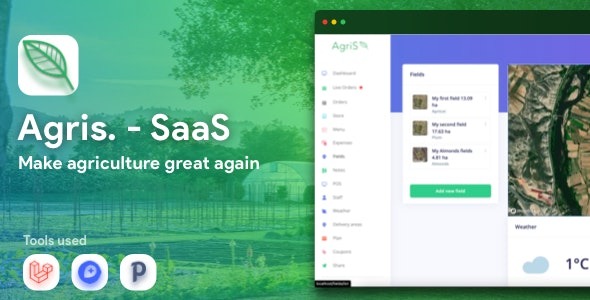 Agris v4.1.0 农业SaaS平台脚本 - 现代农业技术解决方案