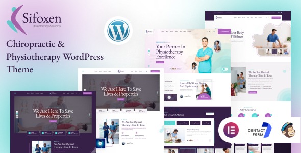 Sifoxen v1.0.0 Chiropractic & Physiotherapy WordPress Theme - 专业脊椎治疗与物理疗法WordPress主题