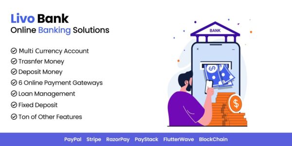 Livo Bank v2.1 - 完整的银行系统主题