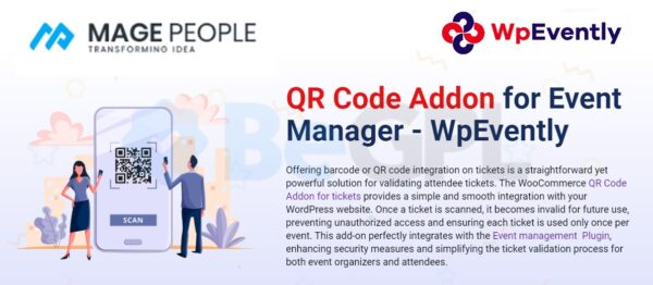 QR Code Addon for Event Manager for WpEvently v3.0.3 - WordPress活动管理二维码插件