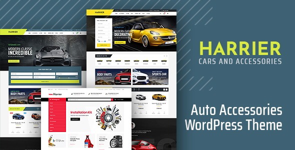 Harrier v1.9.2 汽车经销商和汽车行业WordPress主题