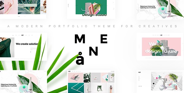 Måne v1.7 Creative Portfolio Theme - 创意作品集主题