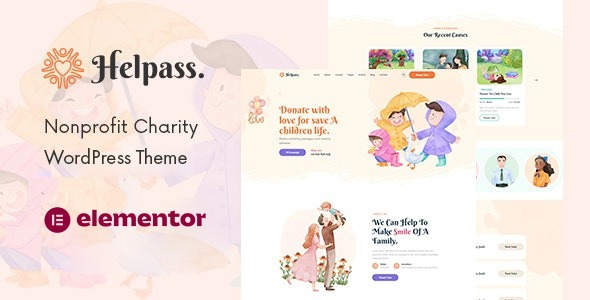 Helpass v1.0.1 Charity WordPress Theme - 慈善组织WordPress主题