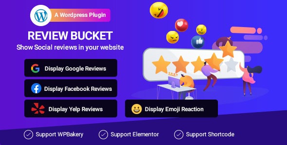 ReviewBucket v2.8.6 - 商业评论合集WordPress插件