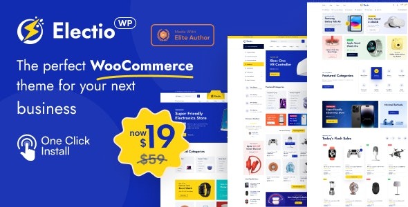 Electio (v1.4.2) 电子与数码产品商店 WooCommerce 主题