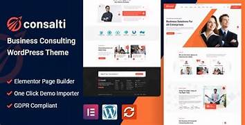 Consalti v2.0.0 咨询与企业WordPress主题 - 专业商业网站解决方案