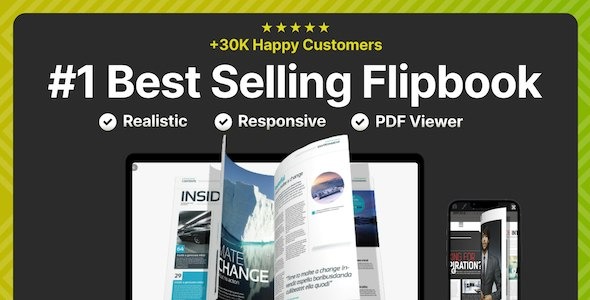Real 3D FlipBook PDF Viewer (v4.7.4) jQuery Plugin - 3D翻页电子书PDF查看器jQuery插件
