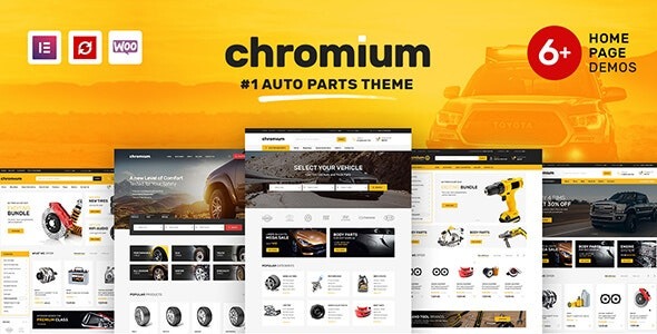 Chromium (v1.3) Auto Parts Shop WordPress Woo Theme - 汽车配件商店WordPress WooCommerce主题