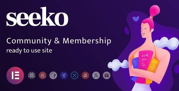 Seeko (v1.4.1) 社区网站构建器 - 具备BuddyPress超级功能的建站工具