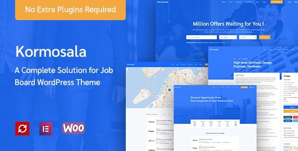 Kormosala (v1.0.56) 招聘求职WordPress主题
