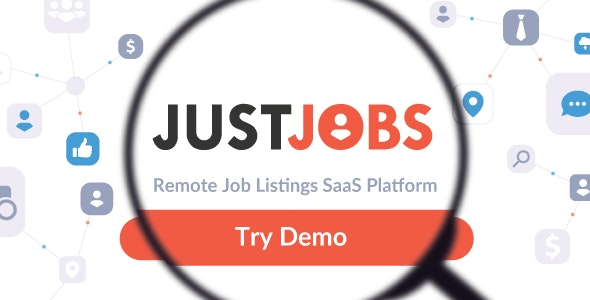 JustJobs v2.0.0 远程职位招聘SaaS平台主题