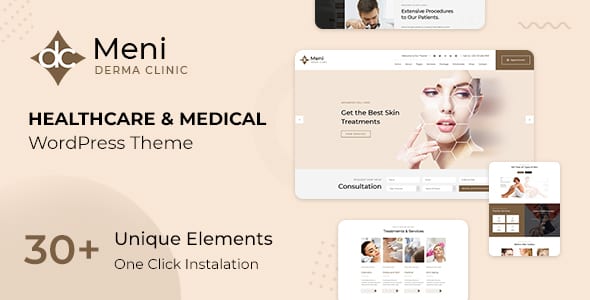Meni (v3.3) 医疗健康医生WordPress主题