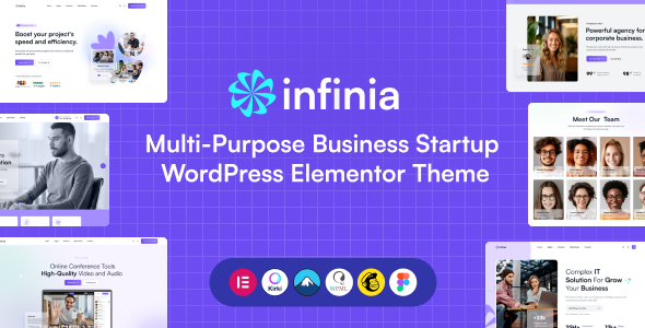 Infinia (v1.0.0) 多功能企业WordPress主题 - 商业与创业网站设计
