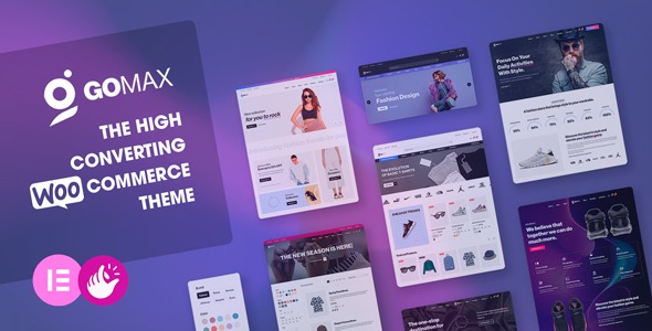 Gomax v1.0.7 – Elementor WooCommerce WordPress主题 – 多功能电商网站解决方案