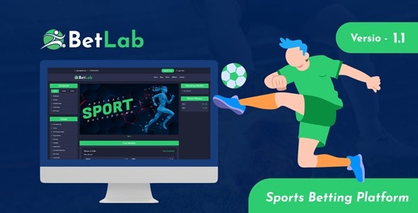 BetLab v4.0 Sports Betting Platform - 体育博彩平台WordPress主题