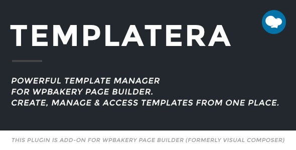 Templatera v2.3.0 模板管理器 For Visual Composer - 高效管理您的网站模板