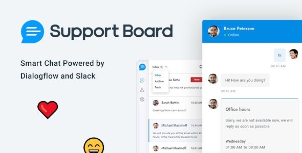Chat – Support Board v3.7.9 WordPress Chat GPT AI插件 – 实时客服与AI聊天解决方案