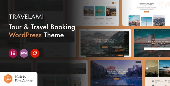 Travelami v1.0.8 旅游预订WordPress主题 - 专业旅行社网站设计