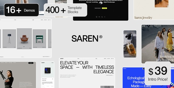 Saren (v1.6.1) 多功能WooCommerce WordPress主题