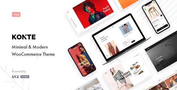 Konte (v2.3.20) 极简现代 WooCommerce WordPress主题