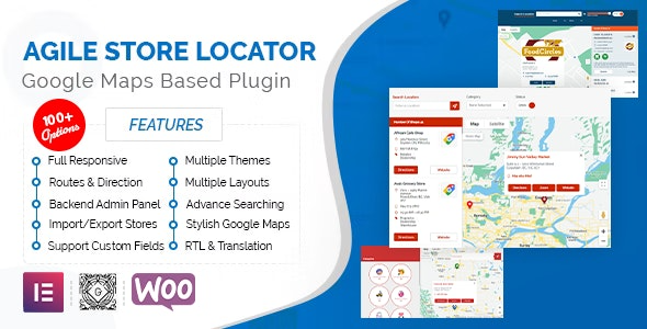 Agile Store Locator (v4.11.13) - WordPress谷歌地图商店定位插件