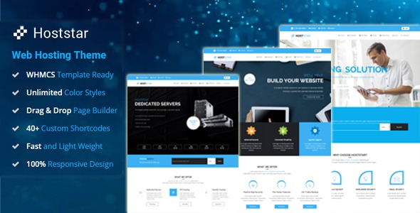 HostStar v4.4.8 WordPress主题 - 专为托管、SEO和网页设计业务打造